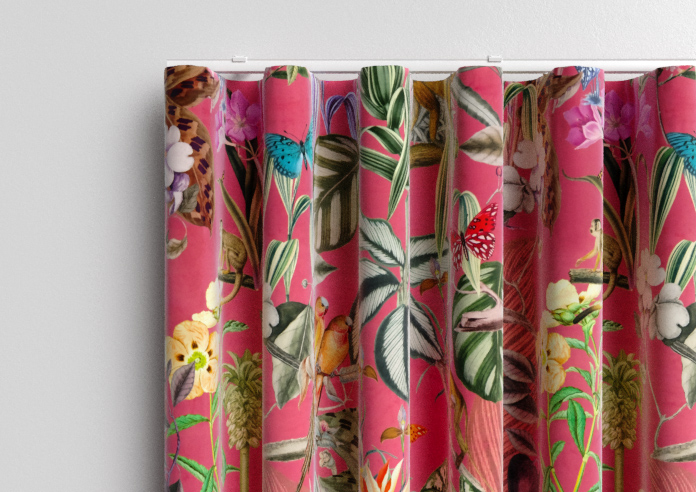 Barbados, Flamingo Pink - Made to Measure Curtain - Image 13